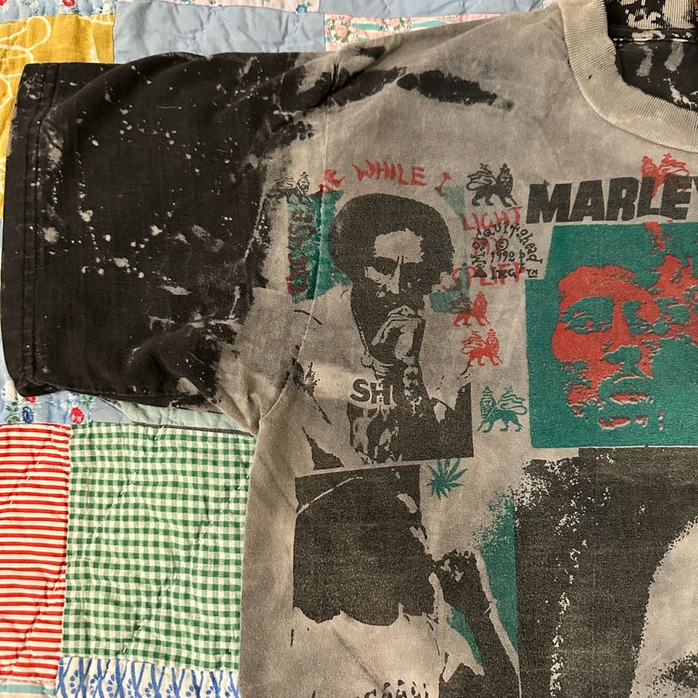 Vintage Mosquitohead AOP Bob Marley Tee-Size Large - Picture 5 of 11